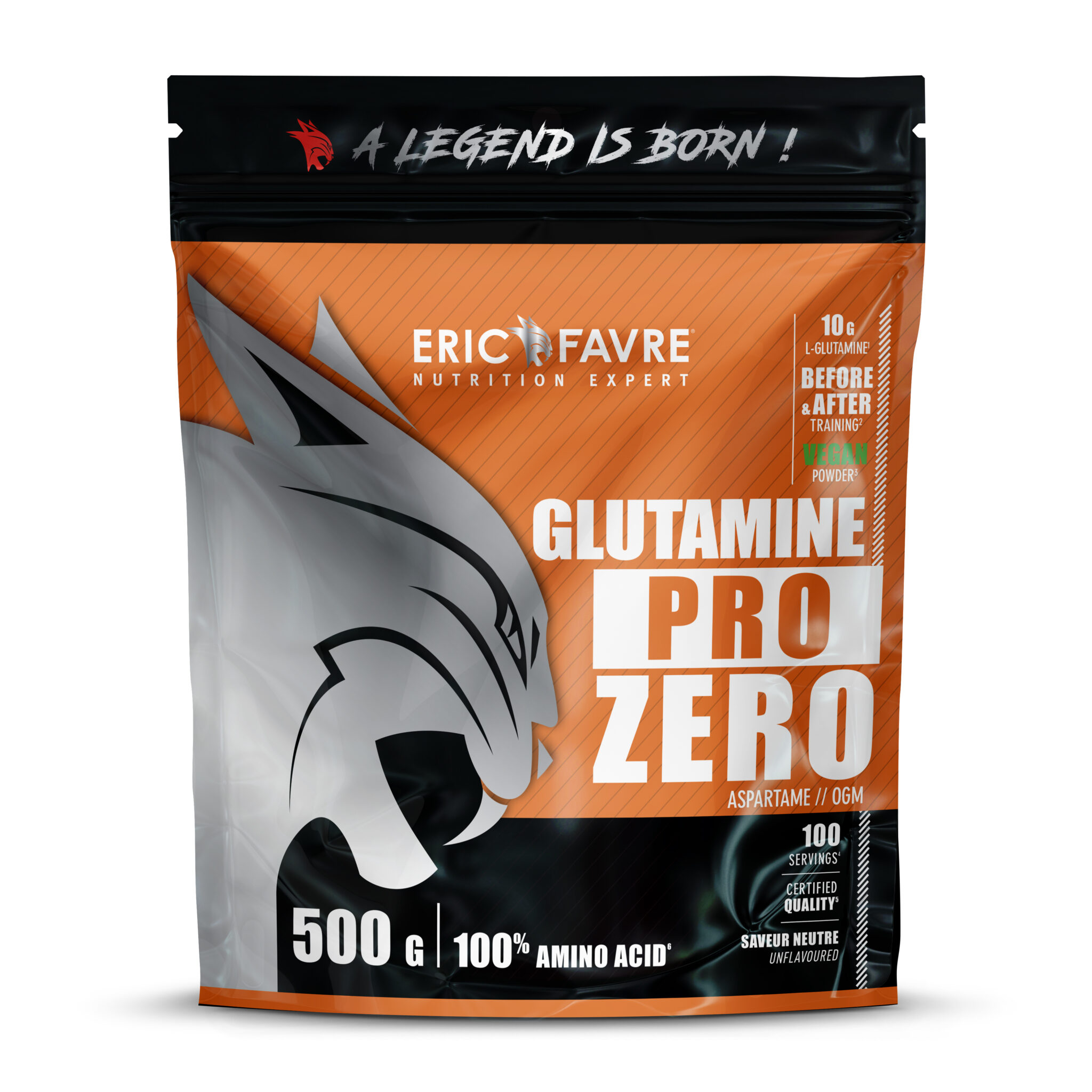 GLUTAMINE PRO ZERO - Eric Favre (500g)