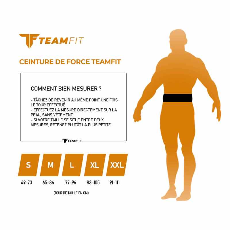 CEINTURE DE FORCE À LEVIER - TeamFit