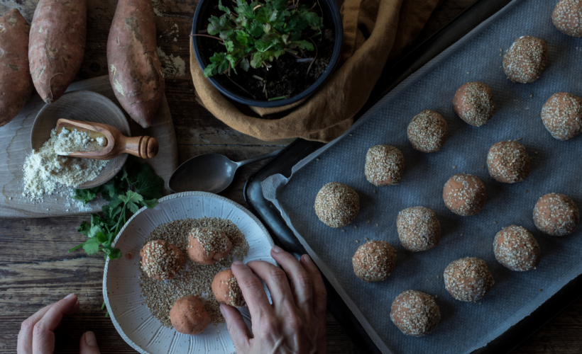 Recettes farine de patate douce