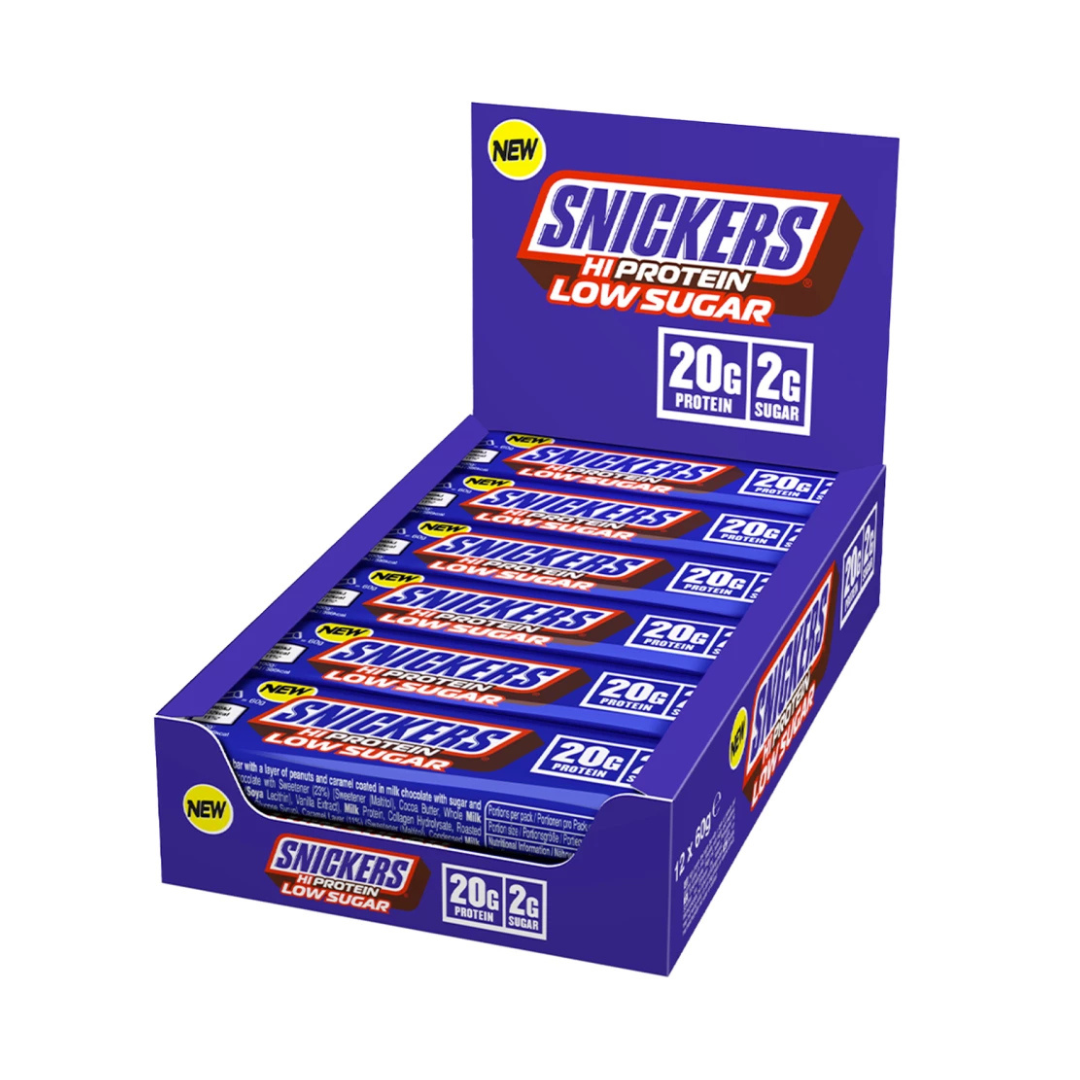 snickers hi protein low sugar