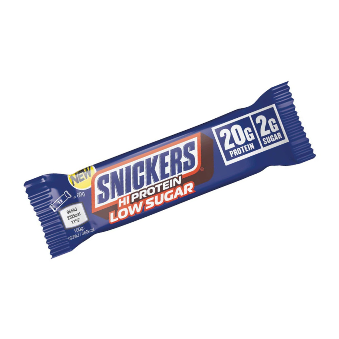 snickers hi protein low sugar