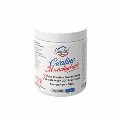 CRÉATINE MONOHYDRATE - Essentiel Optimal