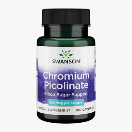 CHROMIUM PICCOLINATE  200 mcg – Swanson (200caps)
