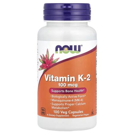 VITAMINE K-2 - Now ( 100 caps)