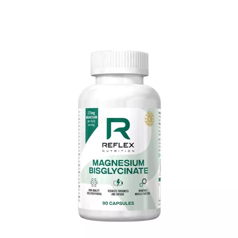 MAGNESIUM BISGLYCINATE – Reflex Nutrition (90 caps)