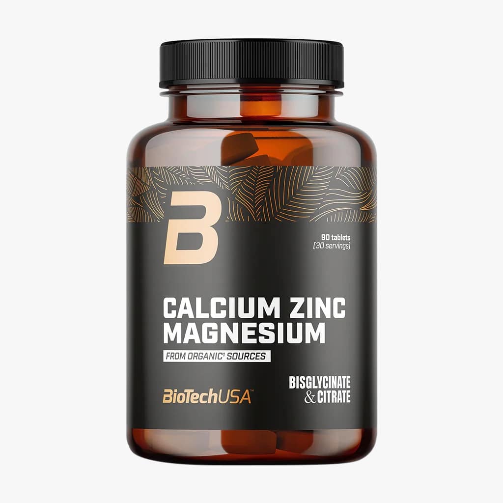 CALCIUM ZINC MAGNESIUM - Biotech (90 caps)