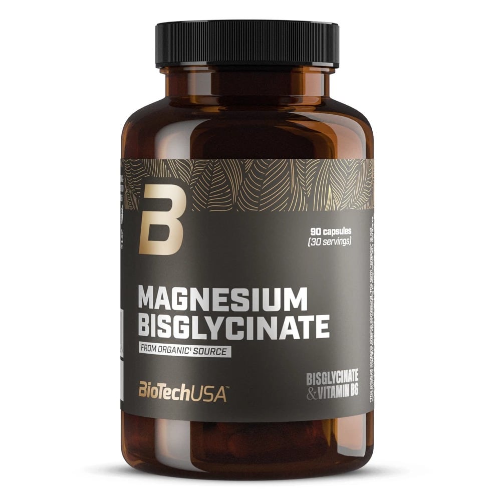 MAGNESIUM BISGLYCINATE - Biotech USA (90 caps)