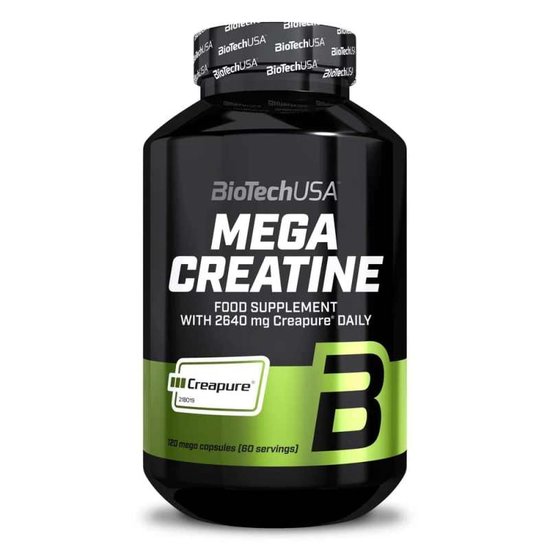 MEGA CREATINE – Biotech USA (120 caps)
