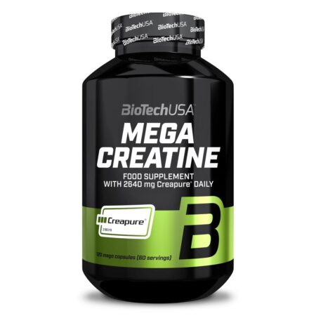 MEGA CREATINE – Biotech USA (120 caps)